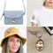 3 Packs Embroidery Necklace Kit, Embroidery Pendant Kits Mini Cross Stitch Kit with Hoop, Necklace, Pendant, Beads, Stamped Pattern Cloth, Instructions, etc., Embroidery Kits for Adults